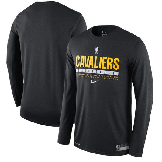 CLEVELAND CAVALIERS PRACTICE LONG SLEEVE - Prime RepsCleveland Cavaliers, Practice, Long Sleeve, Fan Gear, Team Logo, Comfortable, Durable, Classic Fit, Machine Washable, Team Pride.