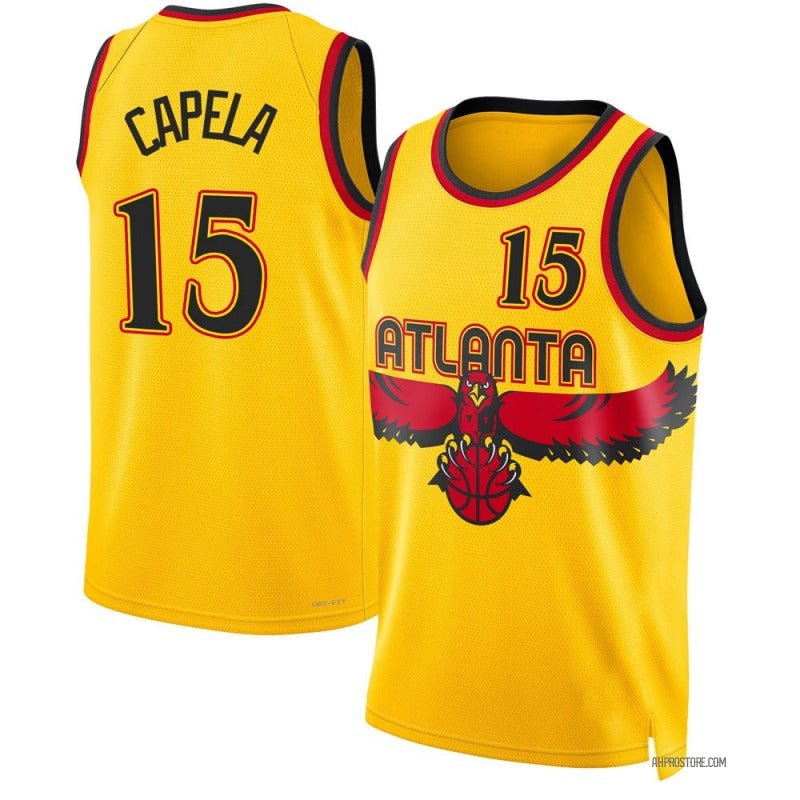 CLINT CAPELA ATLANTA HAWKS 2021-22 CITY EDITION JERSEY - Prime Reps