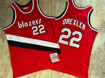 CLYDE DREXLER PORTLAND TRAIL BLAZERS THROWBACK JERSEY - Prime Reps