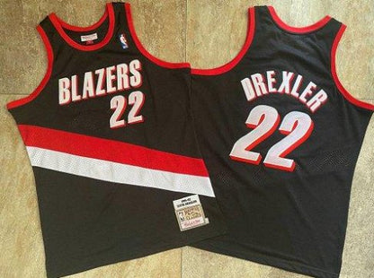 CLYDE DREXLER PORTLAND TRAIL BLAZERS THROWBACK JERSEY - Prime Reps