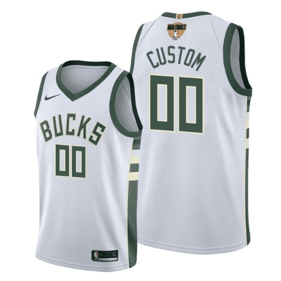 CUSTOM 2021 FINALS MILWAUKEE BUCKS ASSOCIATION JERSEY - Prime Reps