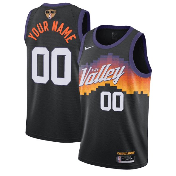 CUSTOM 2021 FINALS PHOENIX SUNS CITY EDITION JERSEY - Prime Reps