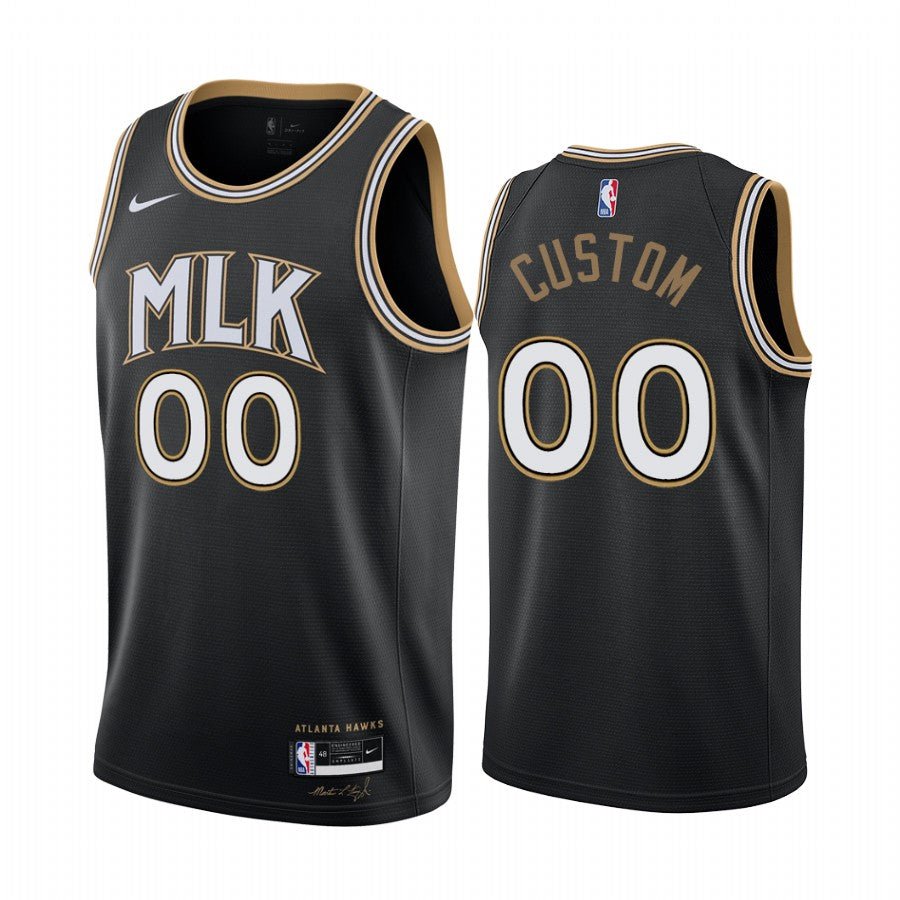 CUSTOM ATLANTA HAWKS MLK CITY EDITION JERSEY - Prime Reps