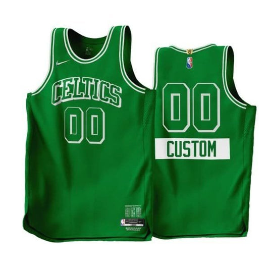 CUSTOM BOSTON CELTICS 2021-22 CITY EDITION JERSEY - Prime Reps