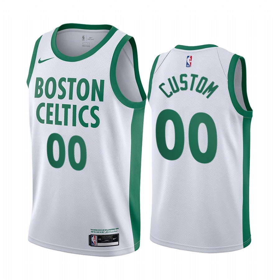 CUSTOM BOSTON CELTICS CITY EDITION JERSEY - Prime Reps