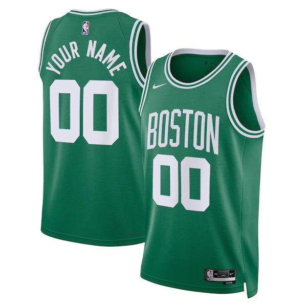 CUSTOM BOSTON CELTICS KIDS ICON JERSEY - Prime Reps