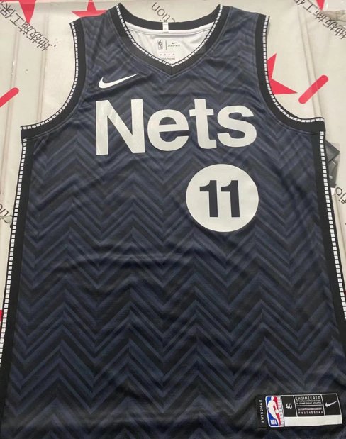 CUSTOM BROOKLYN NETS 2020-21 EARNED EDITION JERSEY - Prime Reps