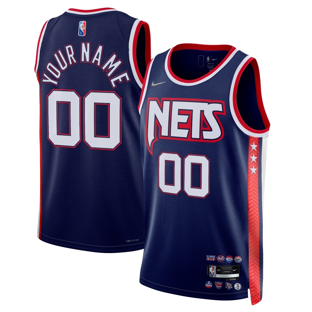 CUSTOM BROOKLYN NETS 2021-22 CITY EDITION JERSEY - Prime Reps