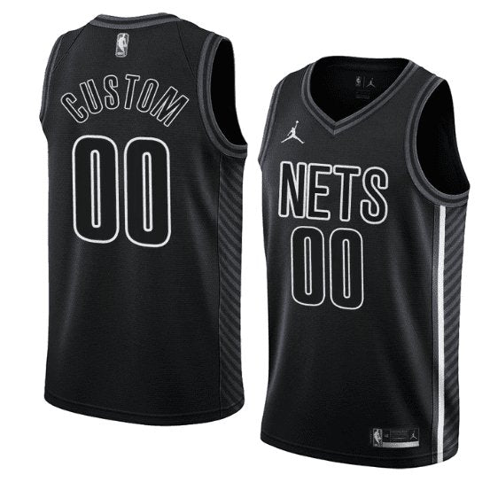 CUSTOM BROOKLYN NETS 2022-23 STATEMENT JERSEY - Prime Reps