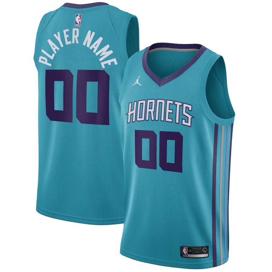 CUSTOM CHARLOTTE HORNETS ICON JERSEY - Prime Reps
