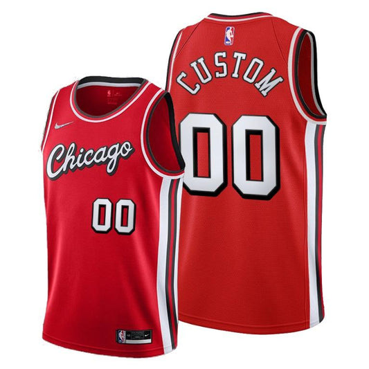 DeMar DeRozan Chicago Bulls Nike 2021/22 City Edition Name & Number T-Shirt  - Red
