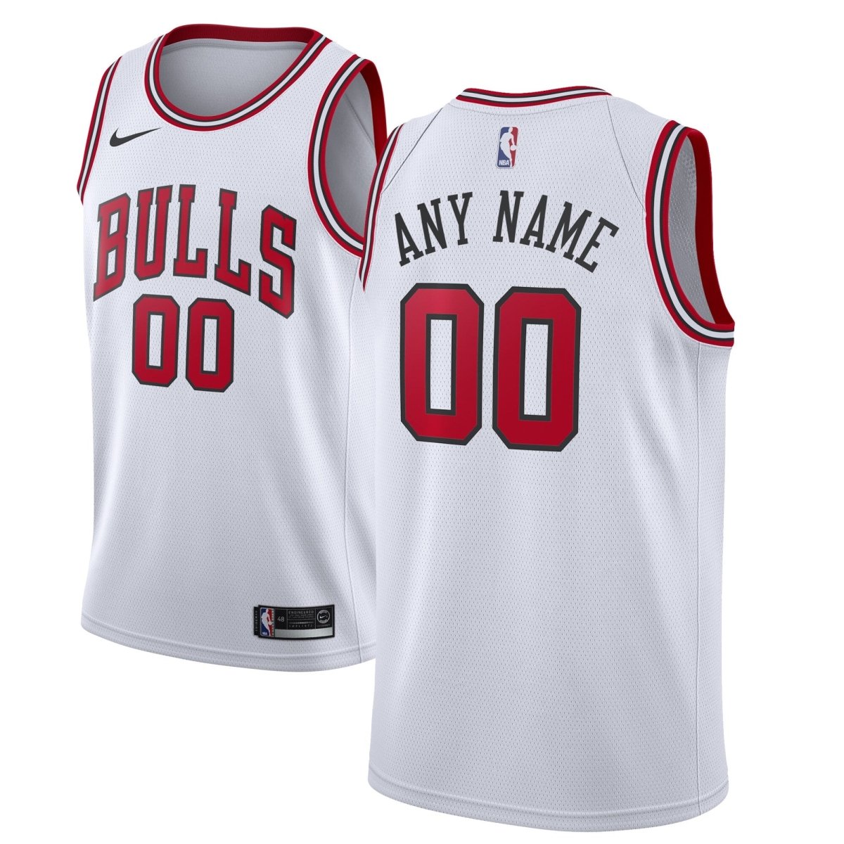 CUSTOM CHICAGO BULLS ASSOCIATION JERSEY - Prime Reps