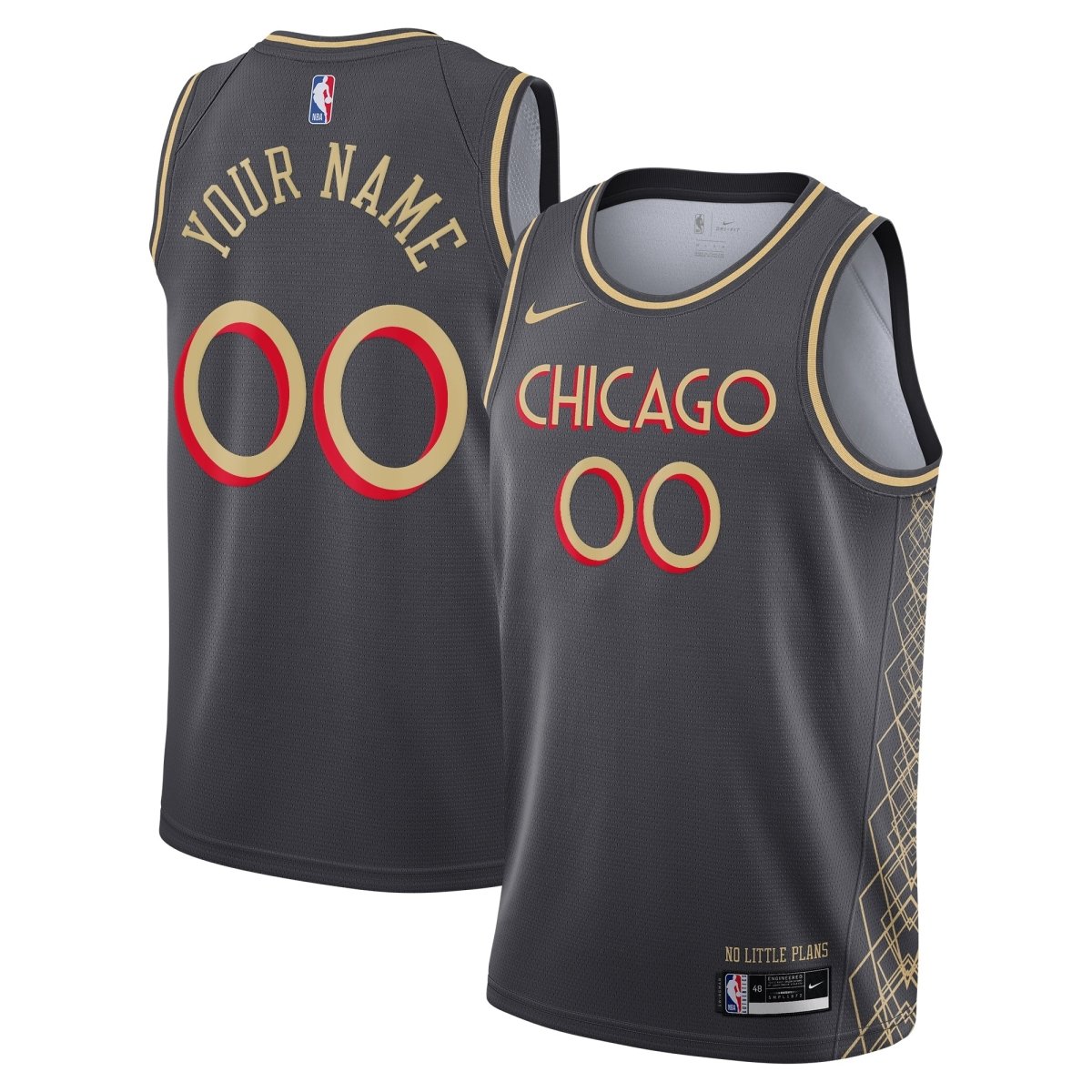 CUSTOM CHICAGO BULLS CITY EDITION JERSEY - Prime Reps