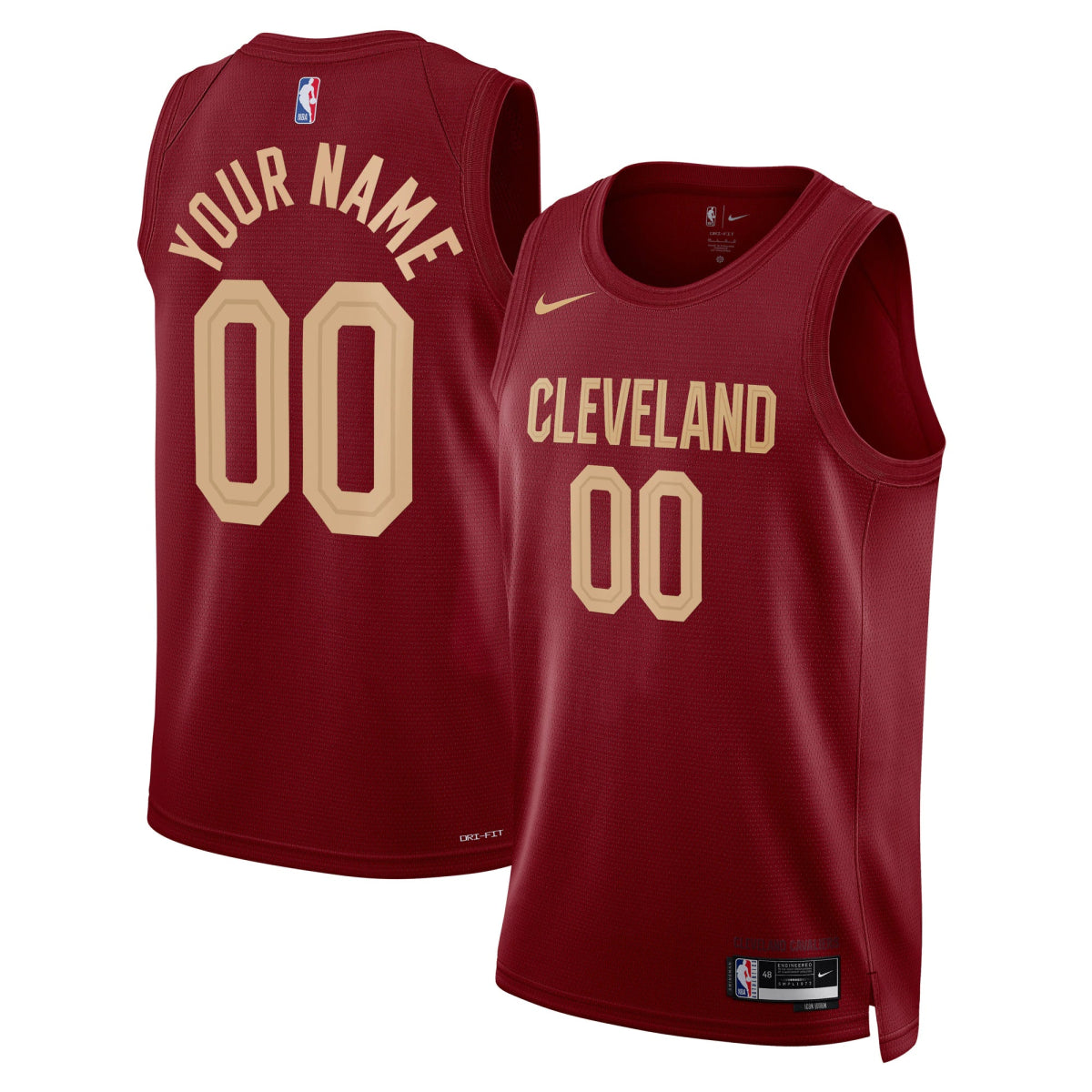 CUSTOM CLEVELAND CAVALIERS 2022-23 ICON JERSEY - Prime Reps
