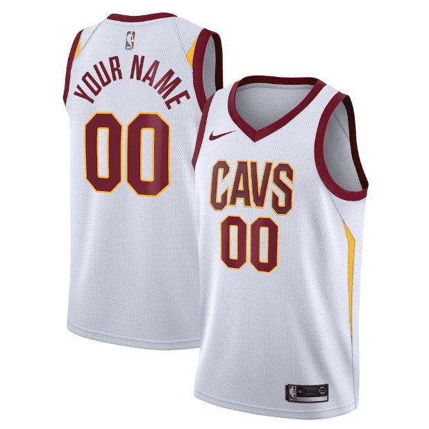 CUSTOM CLEVELAND CAVALIERS ASSOCIATION JERSEY - Prime Reps