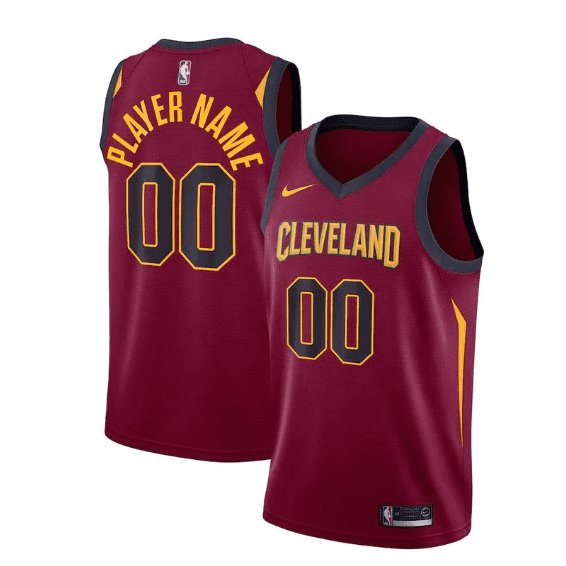 CUSTOM CLEVELAND CAVALIERS AWAY JERSEY - Prime Reps