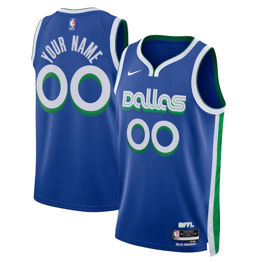 CUSTOM DALLAS MAVERICKS 2022-23 CITY EDITION JERSEY - Prime Reps