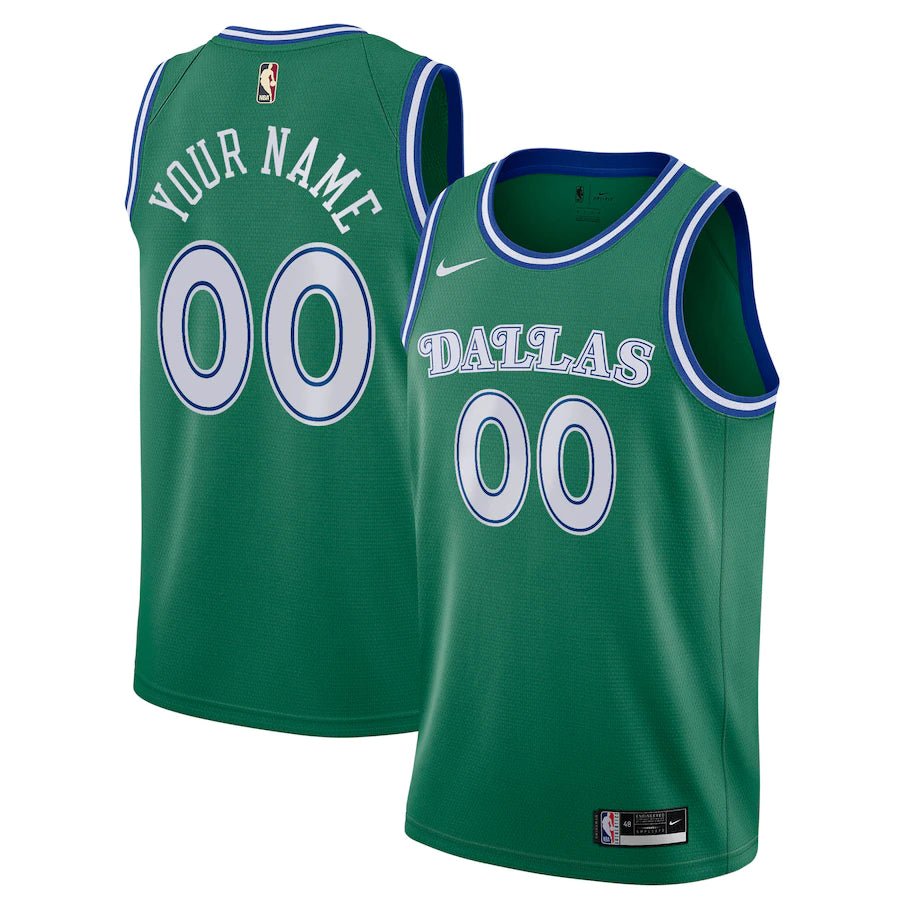 CUSTOM DALLAS MAVERICKS THROWBACK JERSEY - Prime Reps