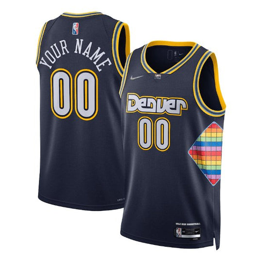 CUSTOM DENVER NUGGETS 2021-22 CITY EDITION JERSEY - Prime Reps