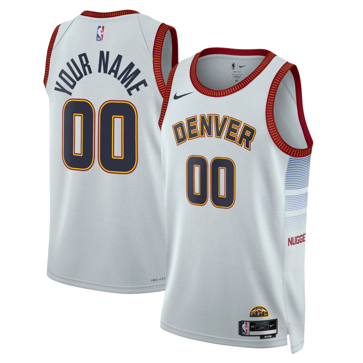CUSTOM DENVER NUGGETS 2022-23 CITY EDITION JERSEY - Prime Reps