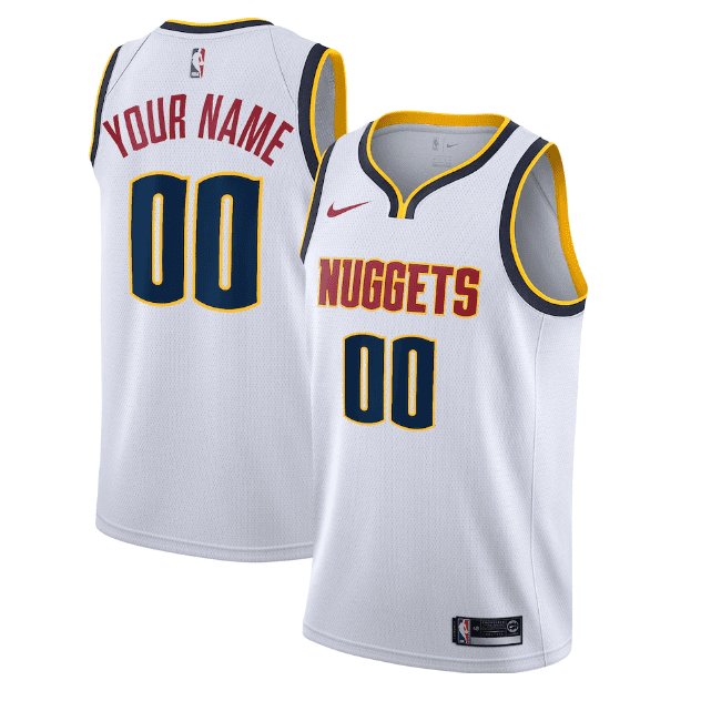 CUSTOM DENVER NUGGETS ASSOCIATION JERSEY - Prime Reps