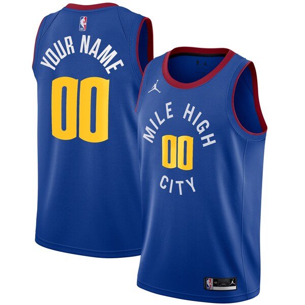 CUSTOM DENVER NUGGETS STATEMENT JERSEY - Prime Reps