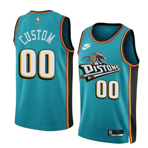 CUSTOM DETROIT PISTONS 2022-23 CLASSIC JERSEY - Prime Reps