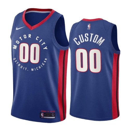 CUSTOM DETROIT PISTONS CITY EDITION JERSEY - Prime Reps