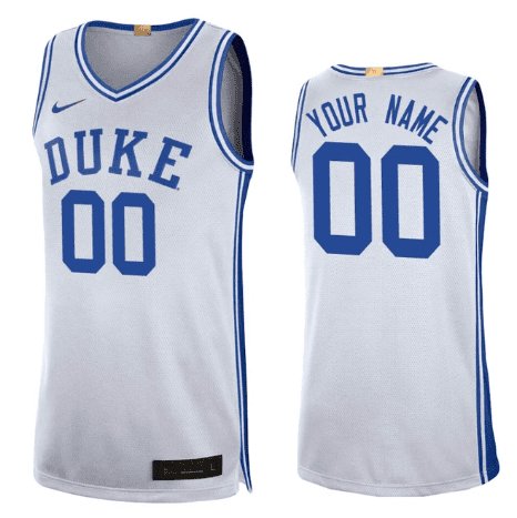 CUSTOM DUKE BLUE DEVILS COLLEGE JERSEY - Prime Reps
