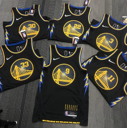 CUSTOM GOLDEN STATE WARRIORS 2021-22 CITY EDITION JERSEY - Prime Reps