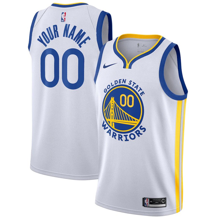 CUSTOM GOLDEN STATE WARRIORS ASSOCIATION JERSEY - Prime Reps