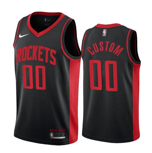 CUSTOM HOUSTON ROCKETS 2020-21 EARNED EDITION JERSEY - Prime Reps