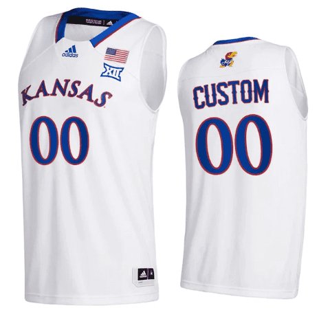 CUSTOM KANSAS JAYHAWKS COLLEGE JERSEY - Prime Reps
