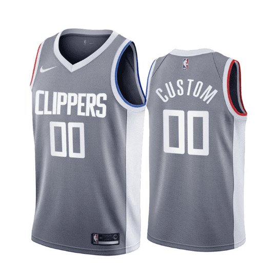 CUSTOM LOS ANGELES CLIPPERS 2020-21 EARNED EDITION JERSEY - Prime Reps