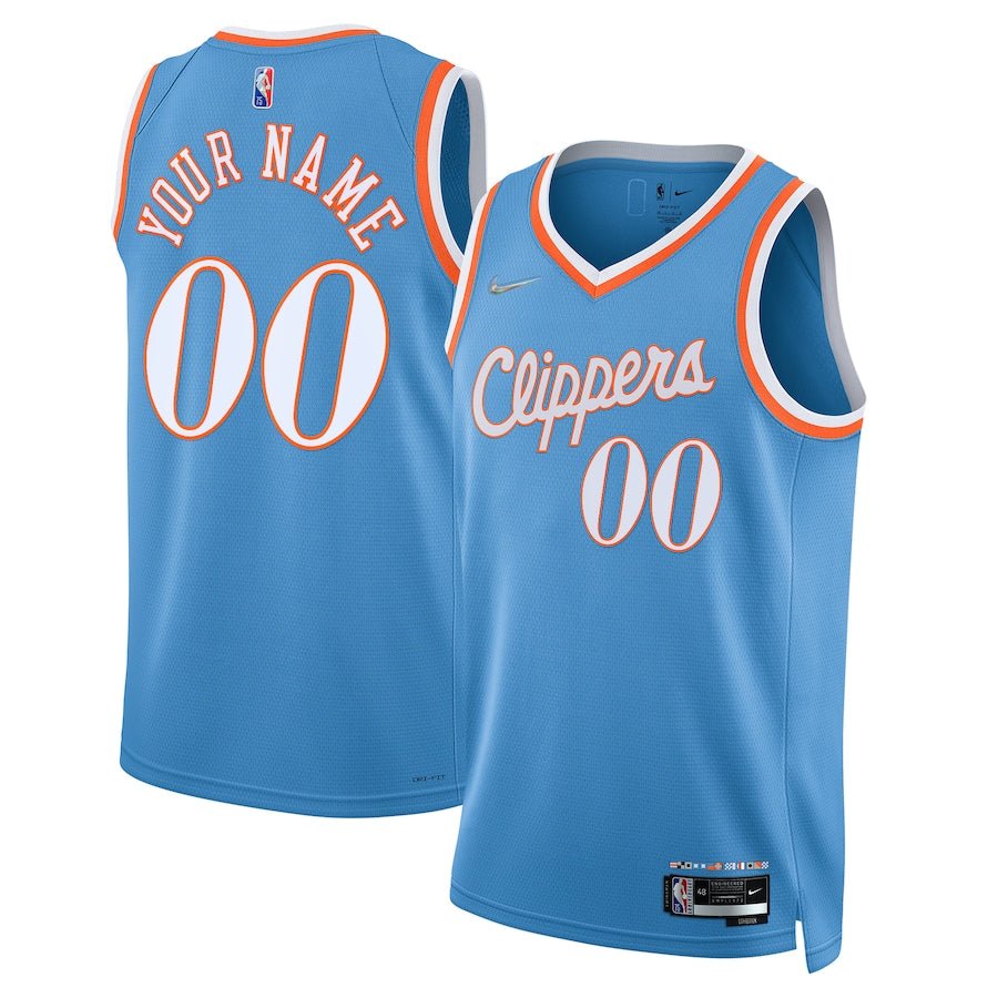 CUSTOM LOS ANGELES CLIPPERS 2021-22 CITY EDITION JERSEY - Prime Reps