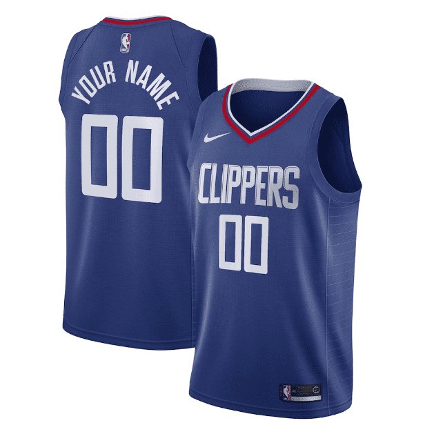 CUSTOM LOS ANGELES CLIPPERS AWAY JERSEY - Prime Reps