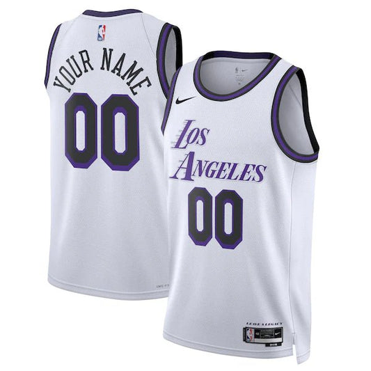 CUSTOM LOS ANGELES LAKERS 2022-23 CITY EDITION JERSEY - Prime Reps