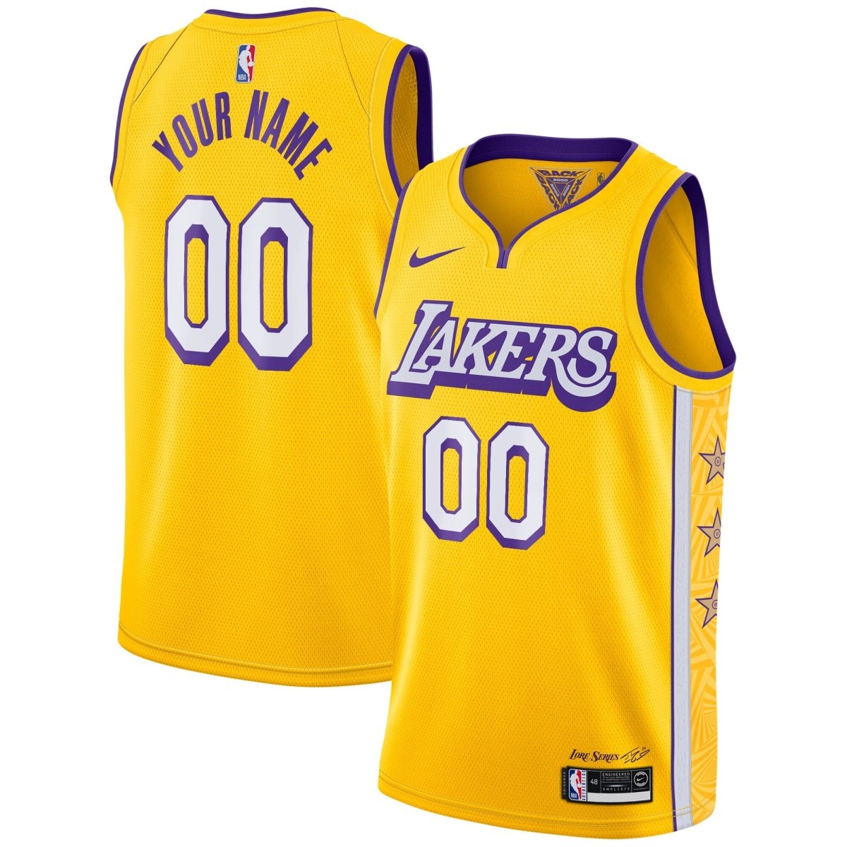 CUSTOM LOS ANGELES LAKERS CITY EDITION JERSEY - Prime Reps