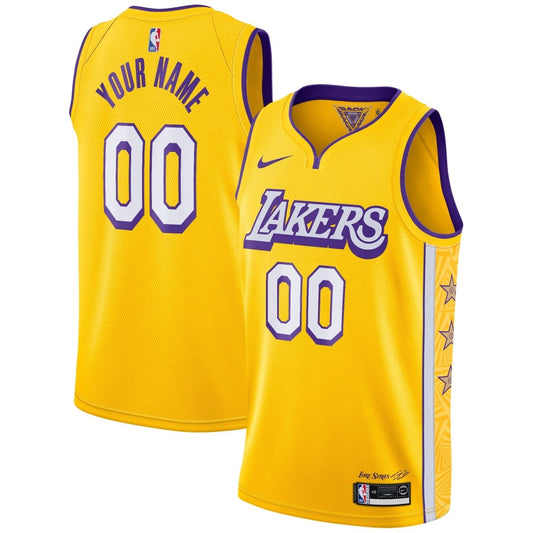 CUSTOM LOS ANGELES LAKERS CITY EDITION JERSEY - Prime Reps