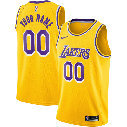 CUSTOM LOS ANGELES LAKERS KIDS ICON JERSEY - Prime Reps