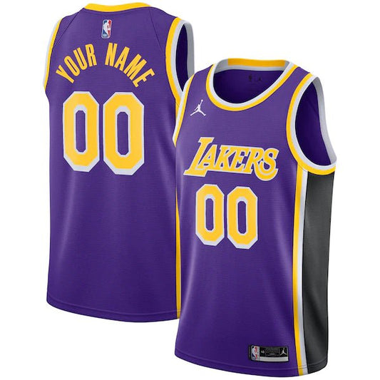 CUSTOM LOS ANGELES LAKERS STATEMENT JERSEY - Prime Reps