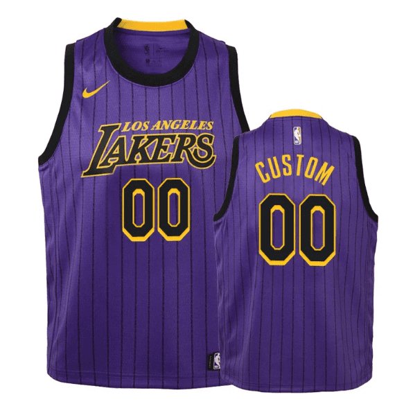 CUSTOM LOS ANGELES LAKERS STATEMENT JERSEY - Prime Reps