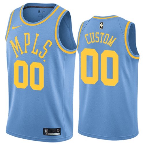 CUSTOM LOS ANGELES LAKERS THROWBACK JERSEY - Prime Reps