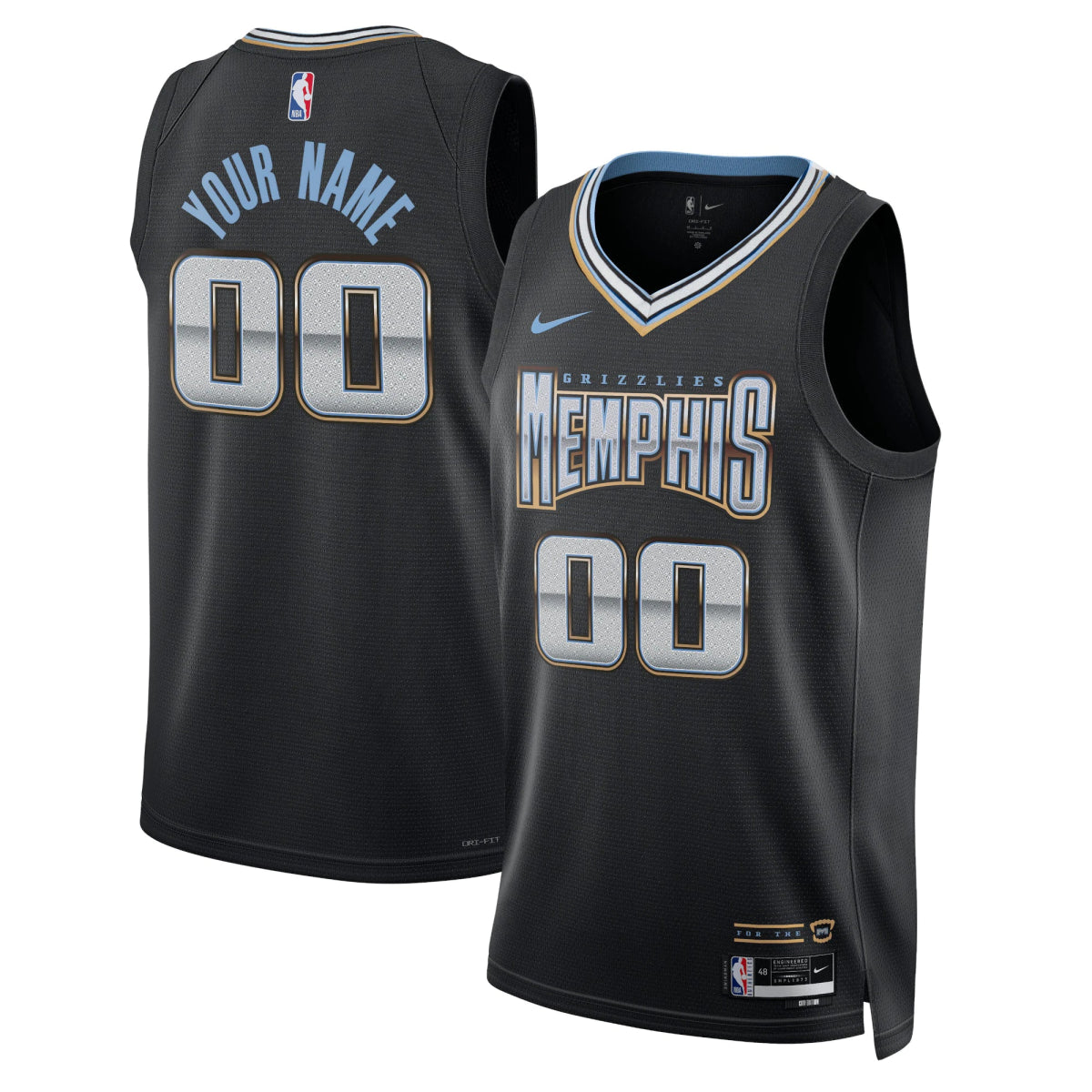 CUSTOM MEMPHIS GRIZZLIES 2022-23 CITY EDITION JERSEY - Prime Reps