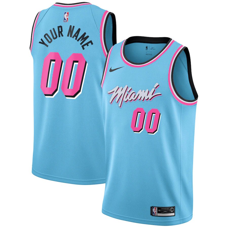 CUSTOM MIAMI HEAT VICE CITY EDITION JERSEY - Prime Reps