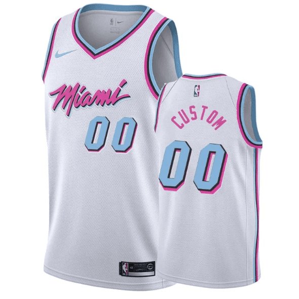 CUSTOM MIAMI VICE HEAT CITY EDITION JERSEY - Prime Reps