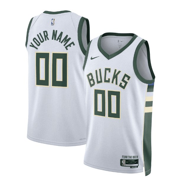 CUSTOM MILWAUKEE BUCKS ASSOCIATION JERSEY - Prime Reps