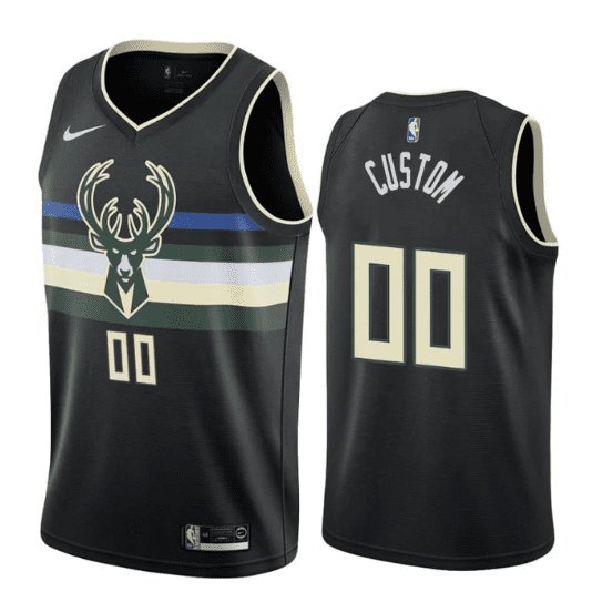 CUSTOM MILWAUKEE BUCKS STATEMENT JERSEY - Prime Reps