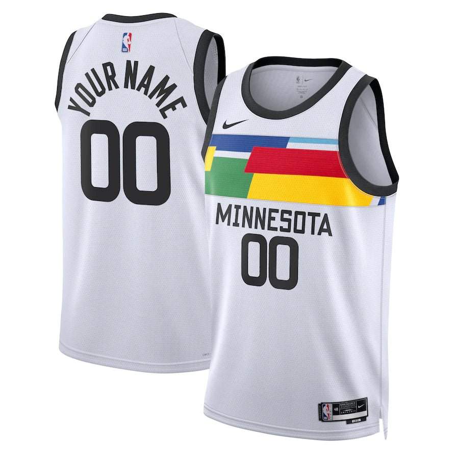 CUSTOM MINNESOTA TIMBERWOLVES 2022-23 CITY EDITION JERSEY - Prime Reps