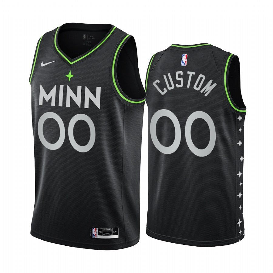 CUSTOM MINNESOTA TIMBERWOLVES CITY EDITION JERSEY - Prime Reps